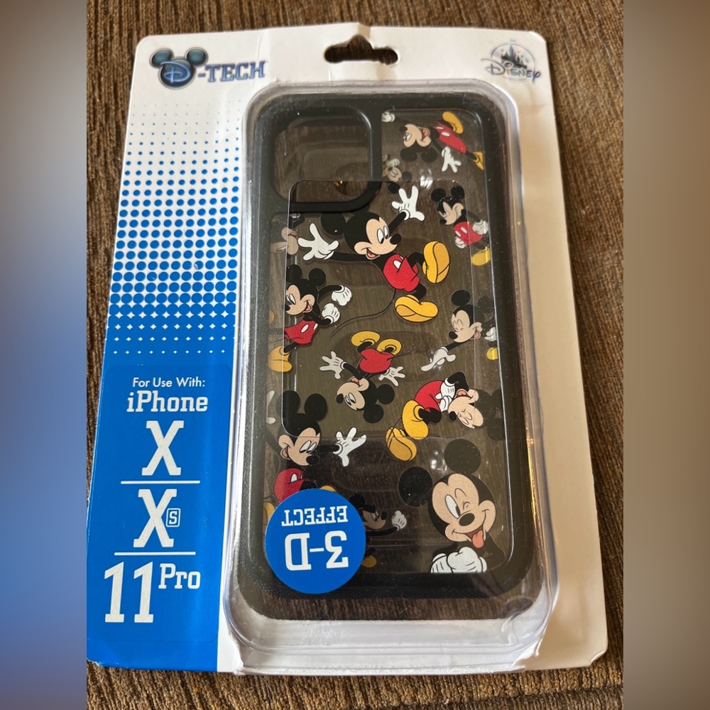 Disney Parks Mickey Mouse iphone case for iphone X, XS, 11‎ Pro. NEW